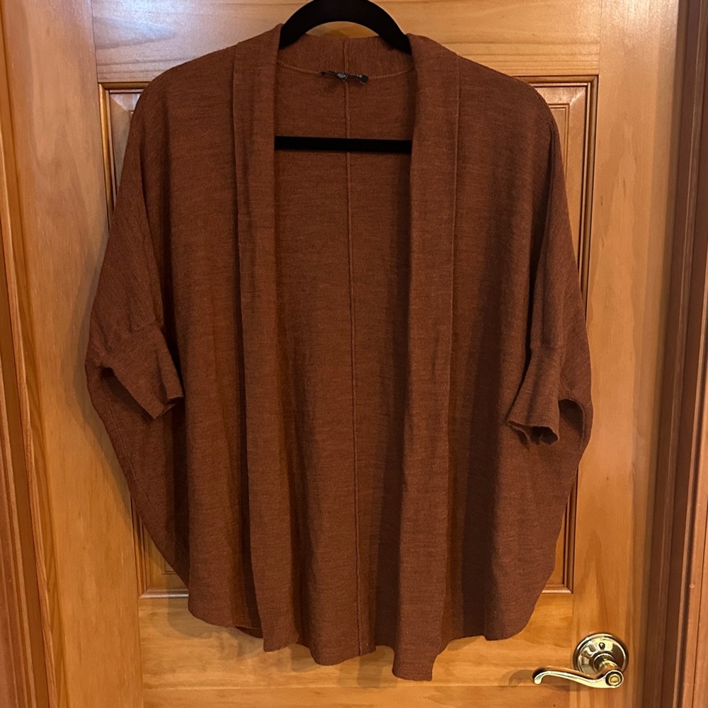 Eileen Fisher Rich Brown Knit Sweater
